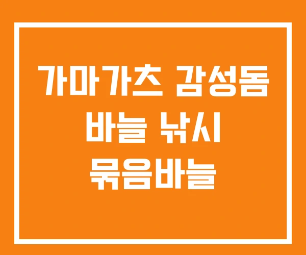 가마가츠 감성돔 바늘 낚시 묶음바늘