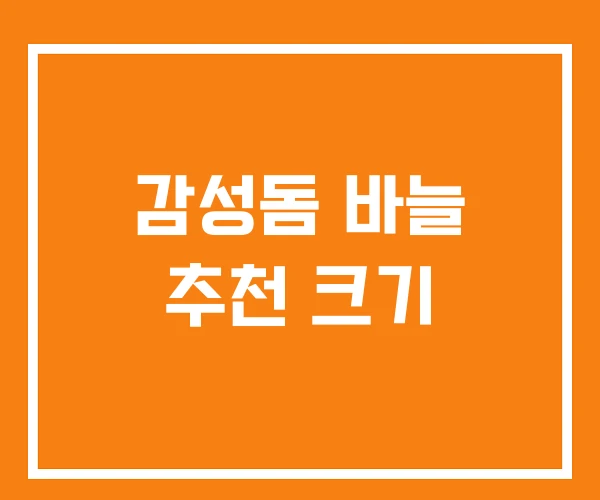 감성돔 바늘 추천 크기 감성돔 바늘 추천 크기