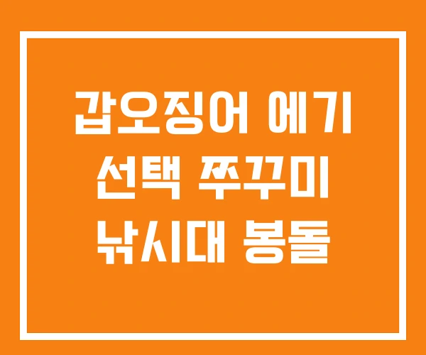 갑오징어 에기 선택 쭈꾸미 낚시대 봉돌 갑오징어 에기 선택 쭈꾸미 낚시대 봉돌