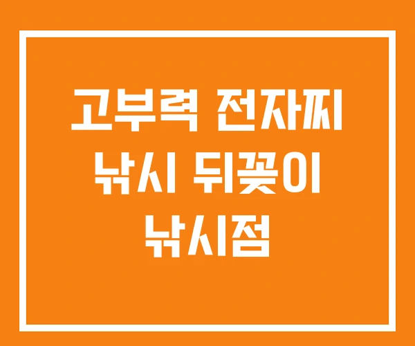고부력 전자찌 낚시 뒤꽂이 낚시점 고부력 전자찌 낚시 뒤꽂이 낚시점