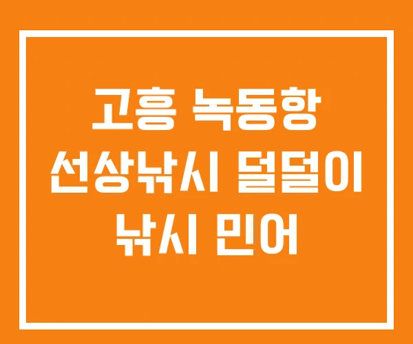 고흥 녹동항 선상낚시 덜덜이 낚시 민어 고흥 녹동항 선상낚시 덜덜이 낚시 민어