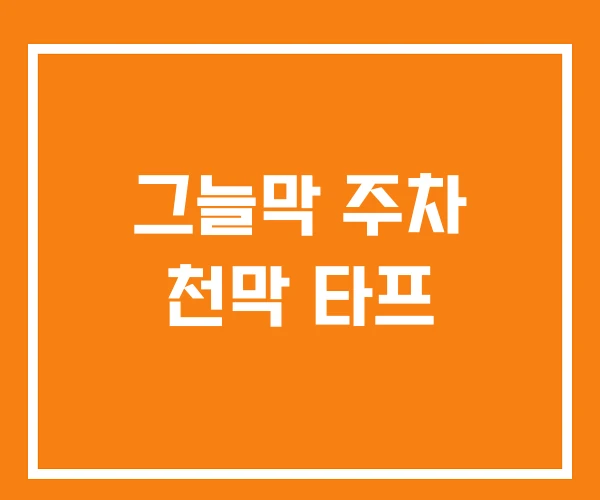 그늘막 주차 천막 타프 그늘막 주차 천막 타프