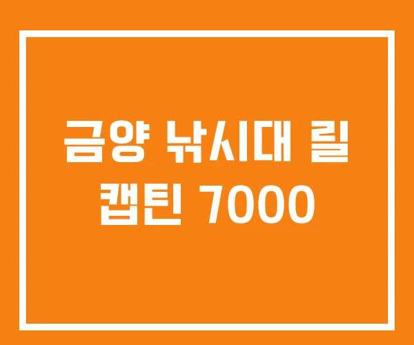 금양 낚시대 릴 캡틴 7000 금양 낚시대 릴 캡틴 7000