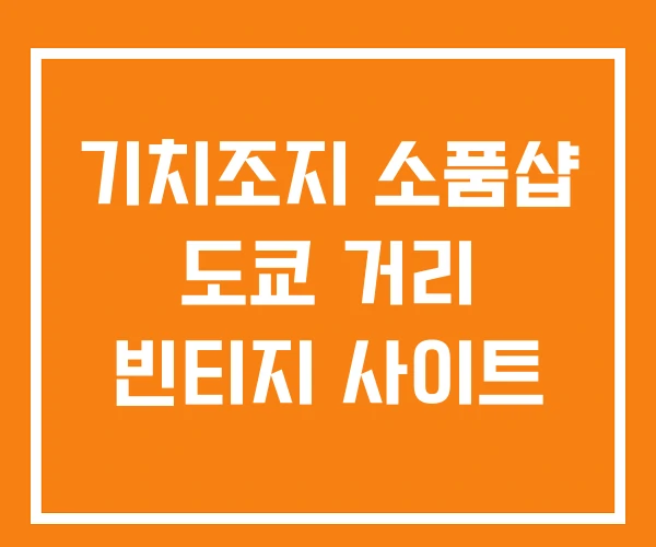 기치조지 소품샵 도쿄 거리 빈티지 사이트 기치조지 소품샵 도쿄 거리 빈티지 사이트