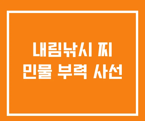내림낚시 찌 민물 부력 사선