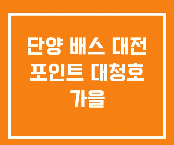 단양 배스 대전 포인트 대청호 가을 단양 배스 대전 포인트 대청호 가을