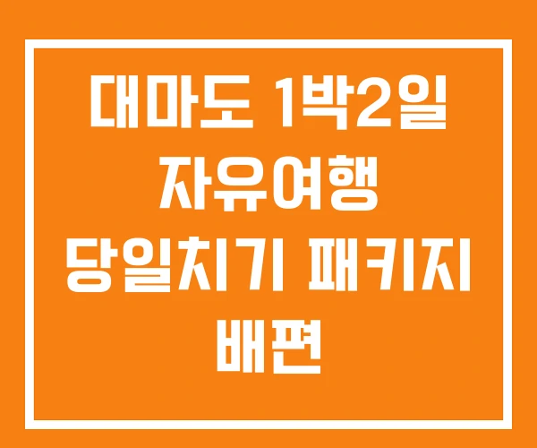 대마도 1박2일 자유여행 당일치기 패키지 배편 대마도 1박2일 자유여행 당일치기 패키지 배편