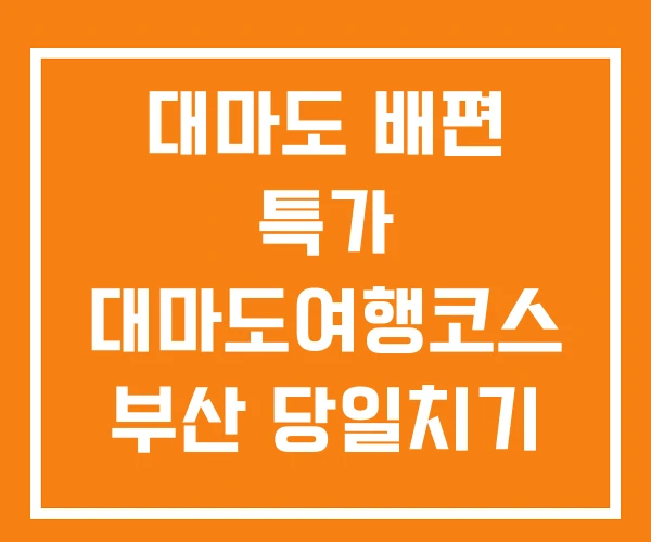 대마도 배편 특가 대마도여행코스 부산 당일치기 대마도 배편 특가 대마도여행코스 부산 당일치기