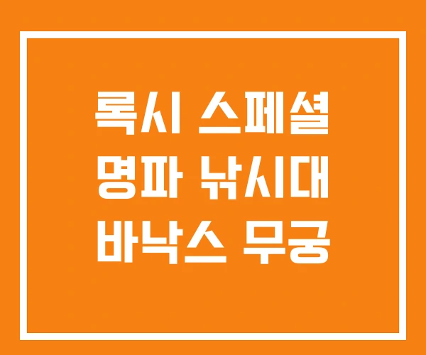 록시 스페셜 명파 낚시대 바낙스 무궁 록시 스페셜 명파 낚시대 바낙스 무궁