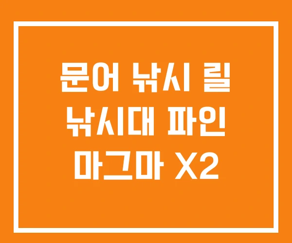 문어 낚시 릴 낚시대 파인 마그마 X2 문어 낚시 릴 낚시대 파인 마그마 X2
