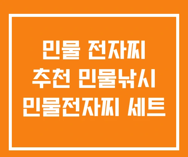 민물 전자찌 추천 민물낚시 민물전자찌 세트