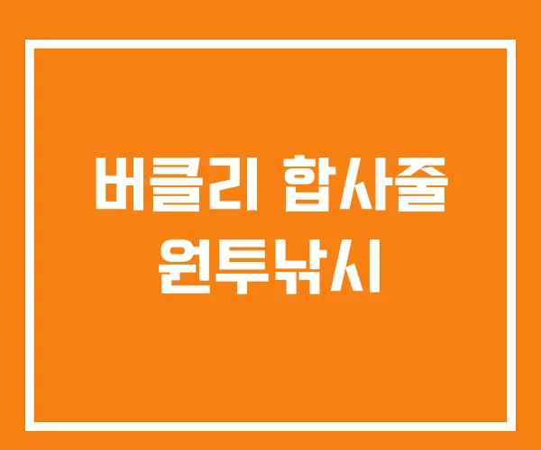 버클리 합사줄 원투낚시 버클리 합사줄 원투낚시