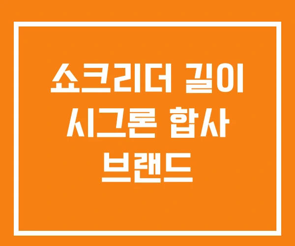 쇼크리더 길이 시그론 합사 브랜드 쇼크리더 길이 시그론 합사 브랜드