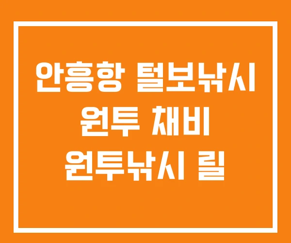 안흥항 털보낚시 원투 채비 원투낚시 릴